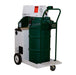 Rear Angle Displaying BW Manufacturing B-101 Pulse Vac and Dust Collection Bin