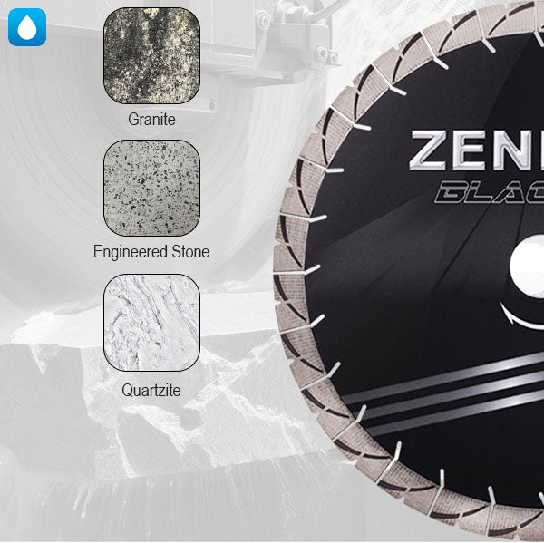 ZENESIS Black 4 Diamond Blade Applications