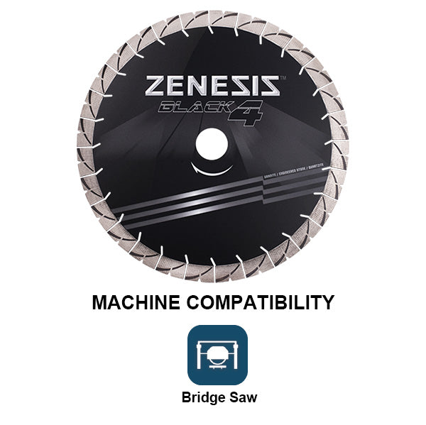 ZENESIS Black 4 Diamond Blade Machine Compatibility