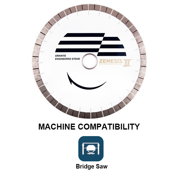 ZENESIS II Diamond Blade Machine Compatibility