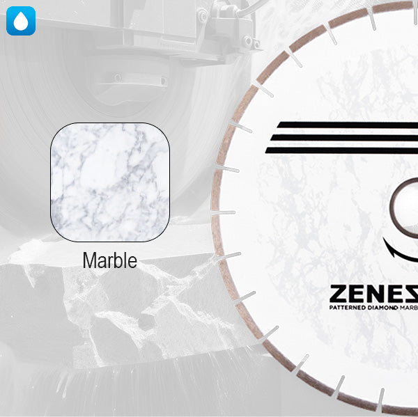 ZENESIS Marble Diamond Blade Applications