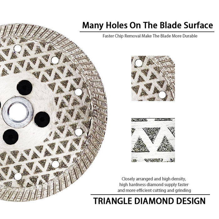 iCut™ Electroplated Diamond Side Turbo Diamond Blade