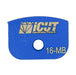 Back of iCut™ Sharktooth Single Segment Medium Bond 16 Grit Diamond