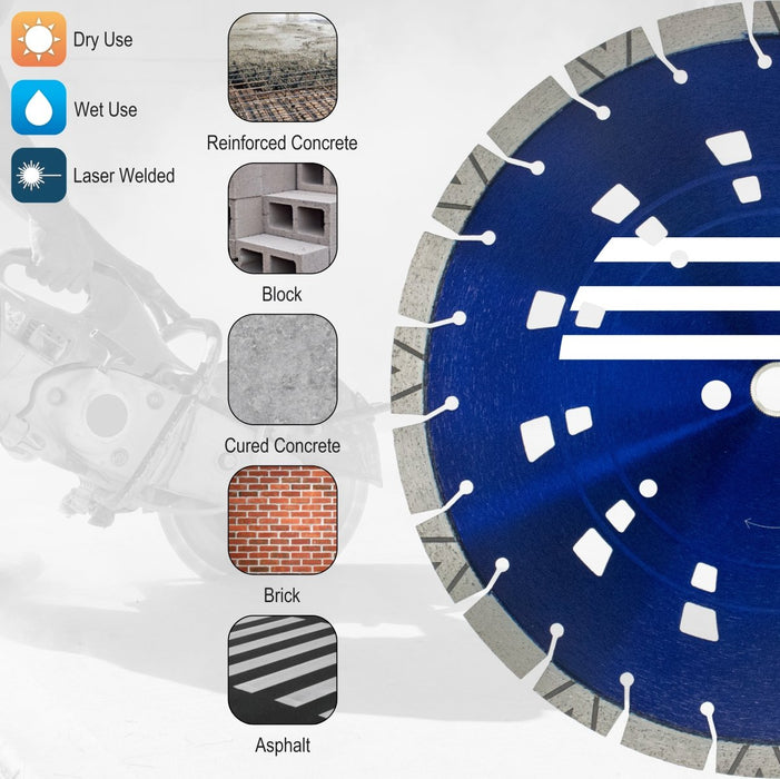ZENESIS™ BLUE Diamond Blade Applications