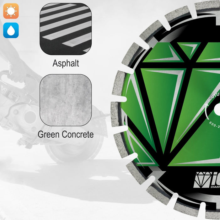 iCut Asphalt Diamond Blade Applications